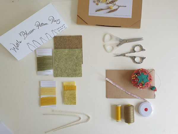 Wattle Blossom Felt Sewing Kit