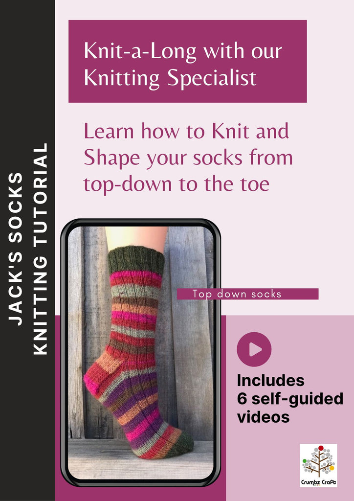 1759 Jack's Socks (e-pattern + video tutorials)