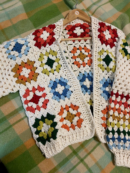 34451 Kaleidoscope Crochet Cardigan (e-pattern)