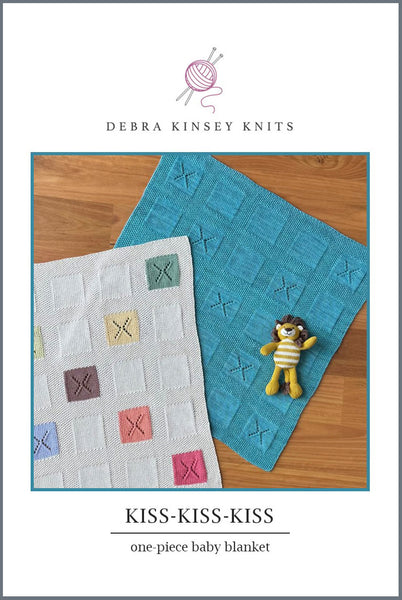 Kiss Kiss Kiss Baby Blanket Project Kit