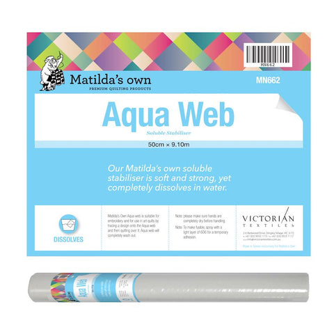 Aqua Web Water Soluble Stabilizer 50cm (w)