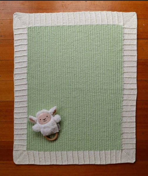 Minty Baby Blanket Project Kit