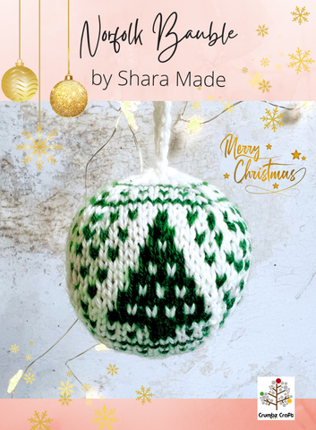 Norfolk Christmas Bauble (e-pattern)