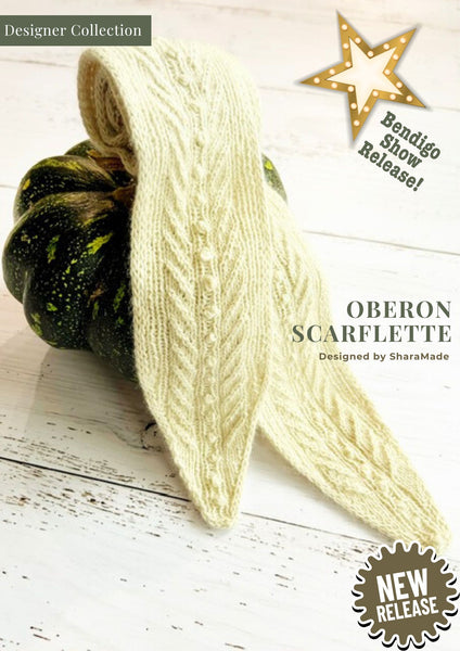 Oberon Scarflette | (e-pattern)