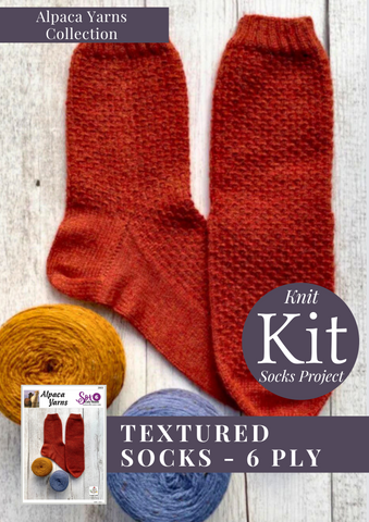 Textured Socks Project Kit