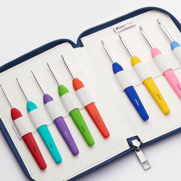 Waves Crochet Hook Set Blue/Green 30929