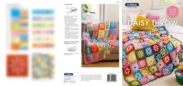 7025 Daisy Throw Leaflet