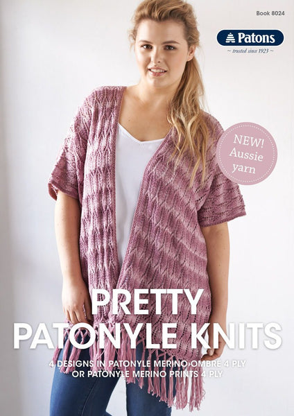 8024 Pretty Patonyle Knits | RRP$12.75