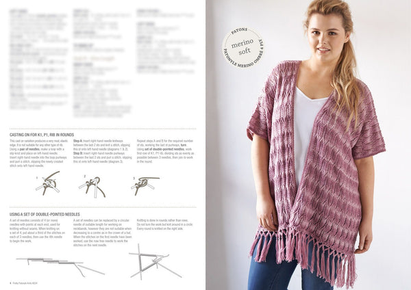 8024 Pretty Patonyle Knits | RRP$12.75