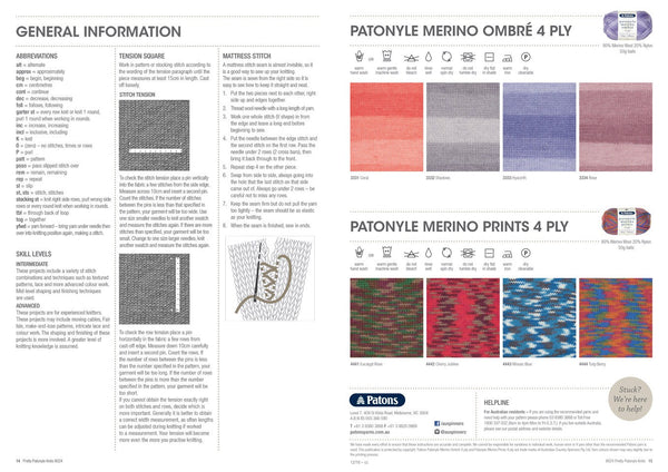 8024 Pretty Patonyle Knits | RRP$12.75