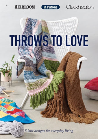 110 Throws To Love RRP$13.60