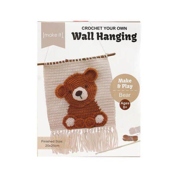 Make & Play Crochet Bear 3D Wall Hanging 585241