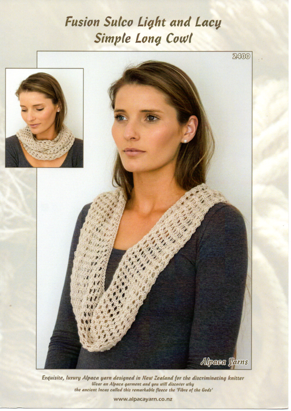 2400 Fusion Sulco Simple Long Cowl (e-pattern)