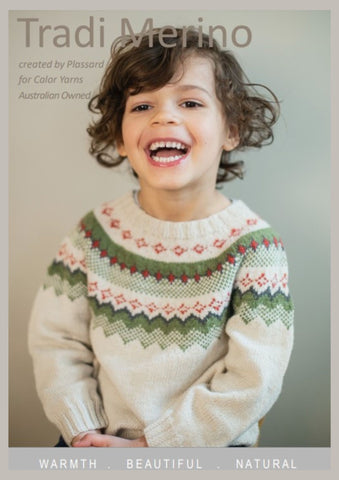 CY250 Jacquard Yoke Sweater (e-pattern)