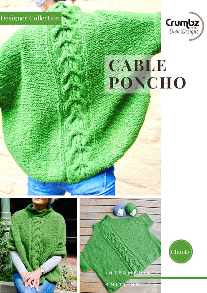 COD025 Cable Poncho (e-pattern)