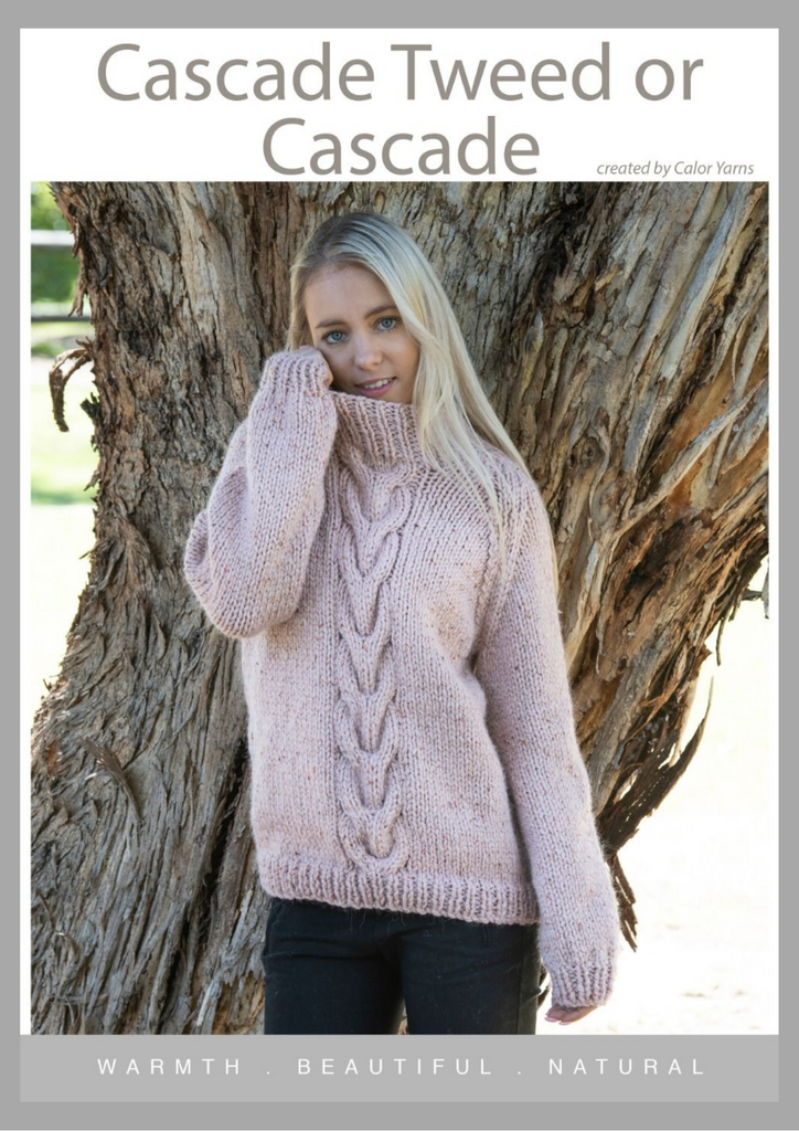 CY118 Cable Sweater (e-pattern)