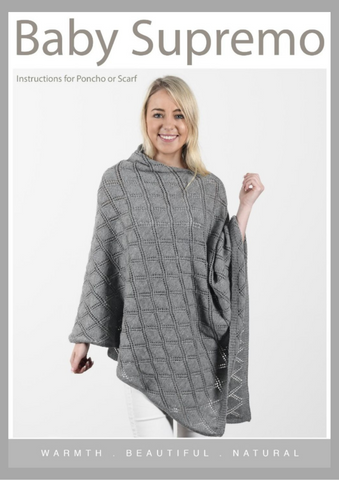 CY061 Diamond Poncho or Scarf Leaflet | RRP $8.95