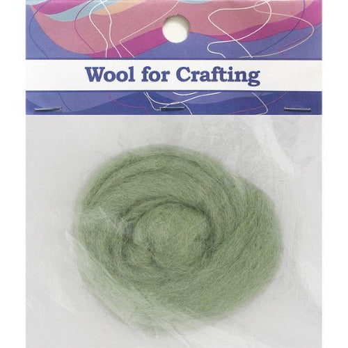 Combed Wool 10g Mint