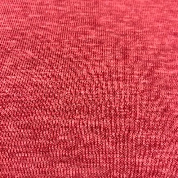 Cotton Dyed Knit Tube Red 392-13