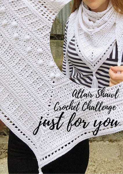 3858 Altair Crochet Shawl (e-pattern)