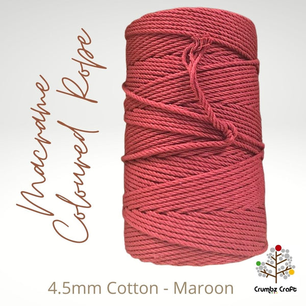 Macrame Cotton Rope 4.5mm